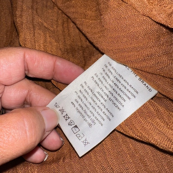 Faithfull the Brand Brown Wrap Maxi Skirt - Picture 8 of 8